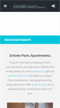 Mobile Screenshot of entreeparis.com